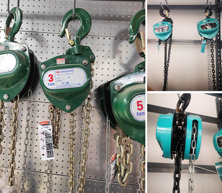 VD 3T manual chain hoists