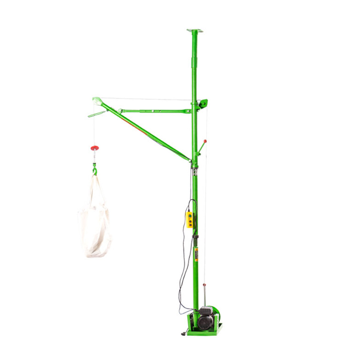 Beltéri egyoszlopos épületdaru